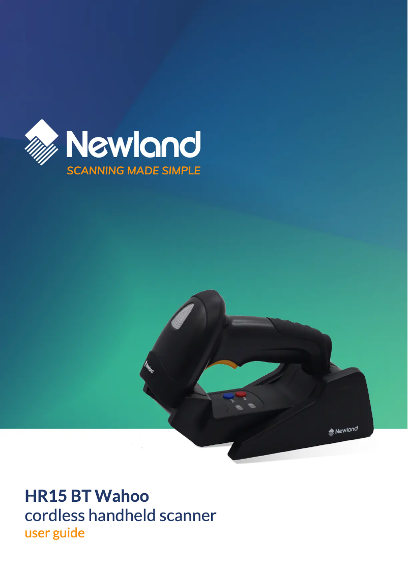Página nº 1 - Manual de usuario Newland HR15 BT Wahoo