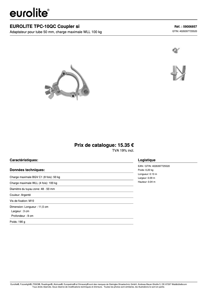 Imagen de la primera página del manual del dispositivo TPC-10QC