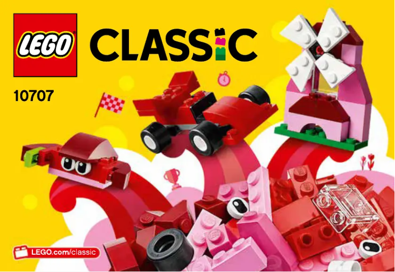 Página 1 del manual Manual de usuario Lego Classic 10707