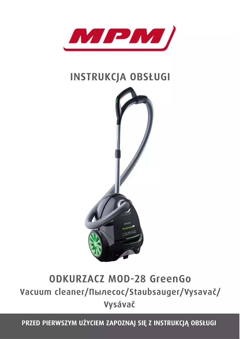 Página 1 del manual Manual de usuario MPM MOD-28