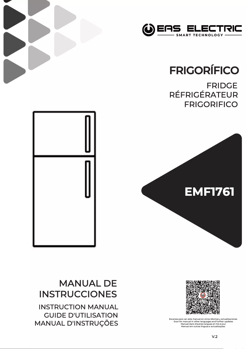 Página 1 del manual Manual de usuario EAS Electric EMF1761
