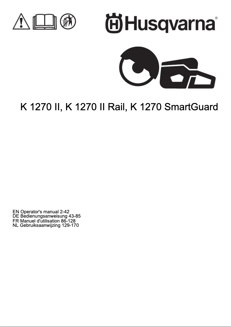 Imagen de la primera página del manual del dispositivo K 1270 Rail