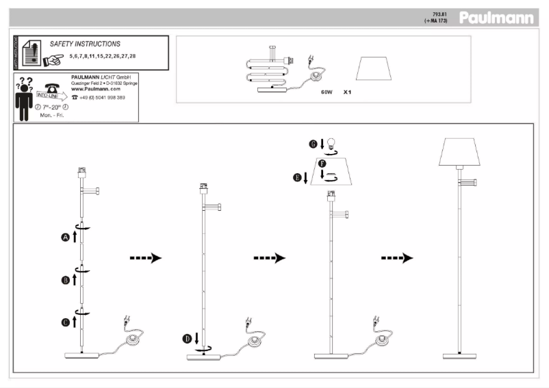 Imagen de la primera página del manual del dispositivo Helena