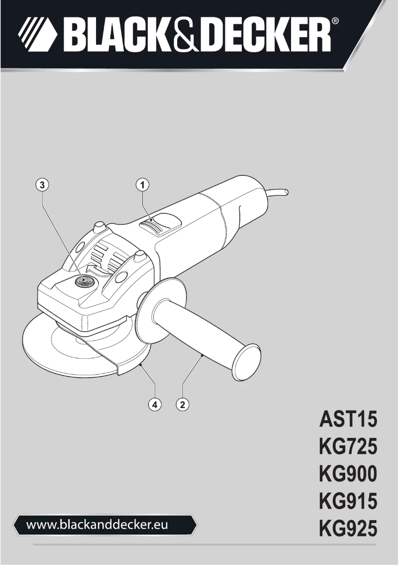 Página 1 del manual Manual de usuario Black & Decker AST15