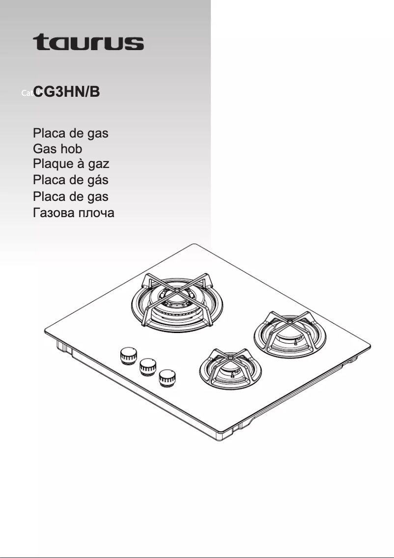 Imagen de la primera página del manual del dispositivo CG3HN/B