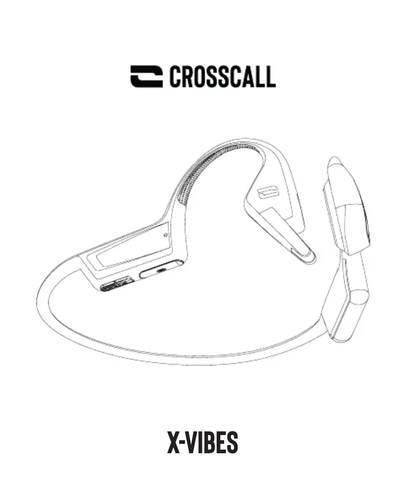 Página 1 del manual Manual de usuario Crosscall X-VIBES