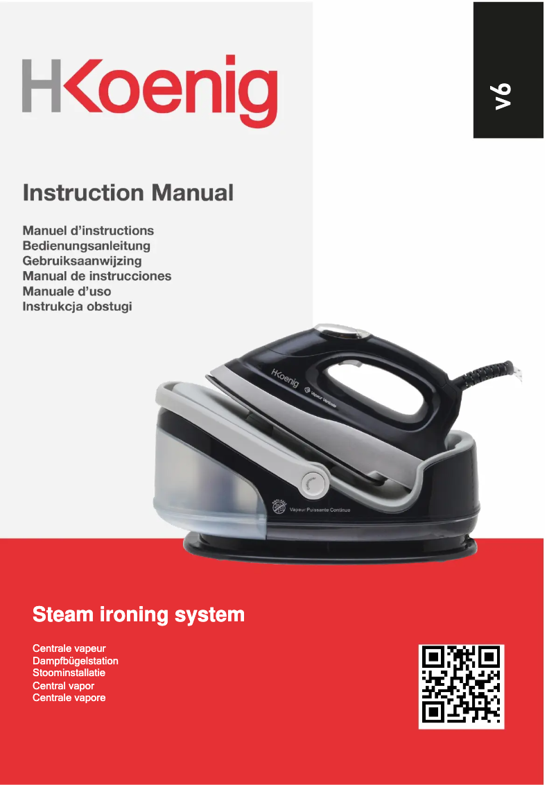 Página 1 del manual Manual de usuario H.Koenig V6