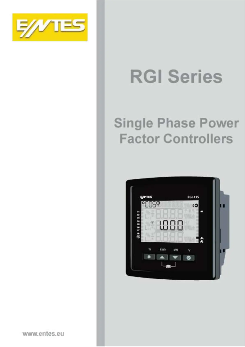 Imagen de la primera página del manual del dispositivo RGI-6W