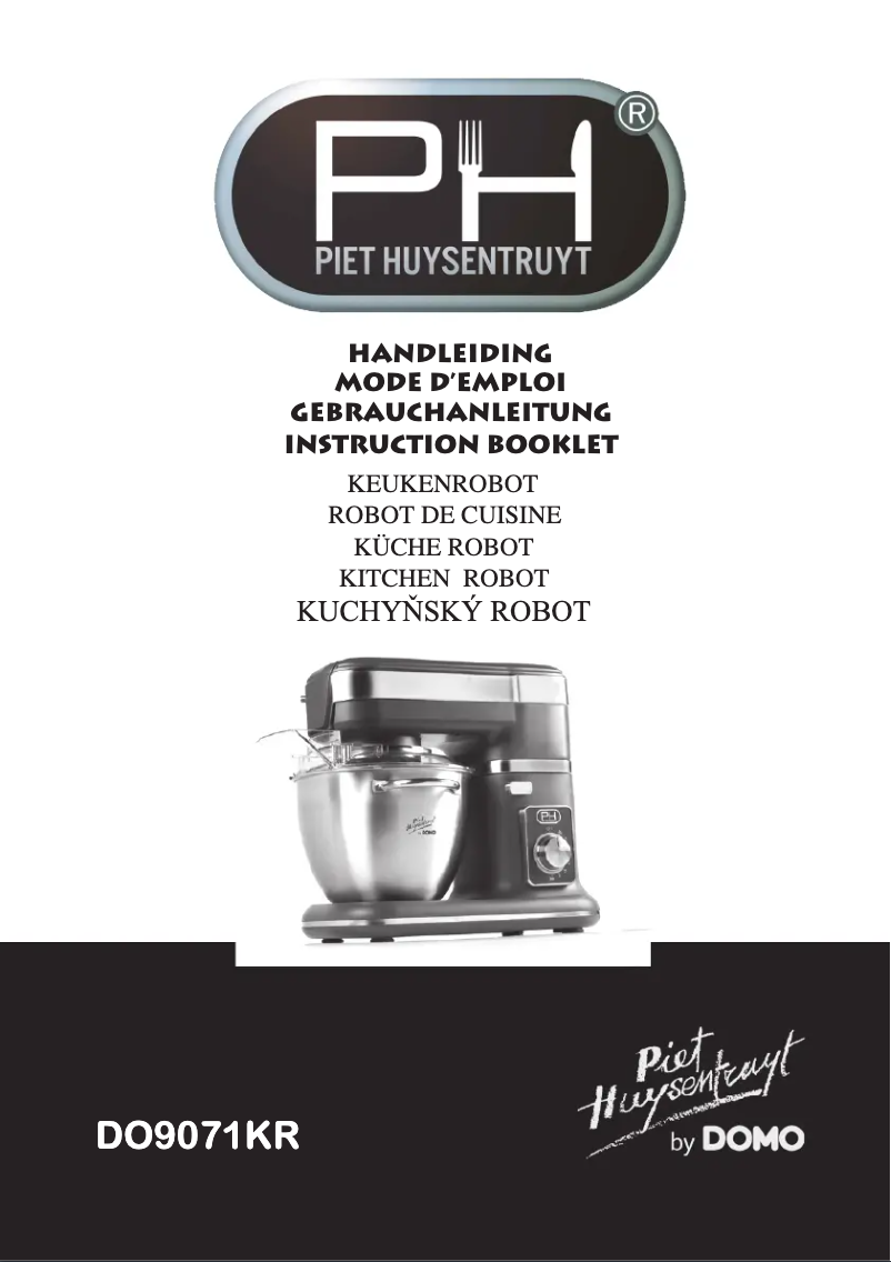 Imagen de la primera página del manual del dispositivo DO9071KR