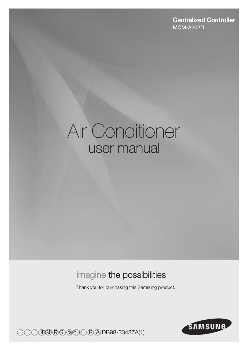 Imagen de la primera página del manual del dispositivo MCM-A202D