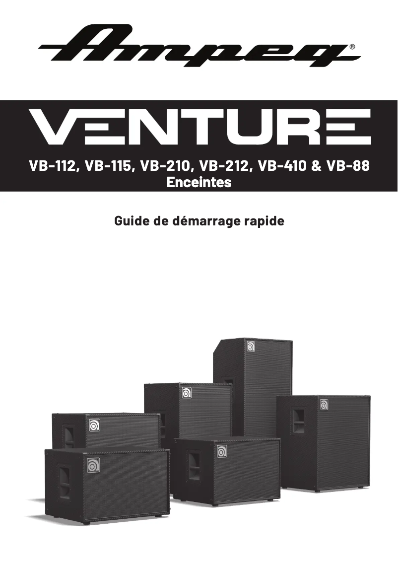 Imagen de la primera página del manual del dispositivo Venture VB-212