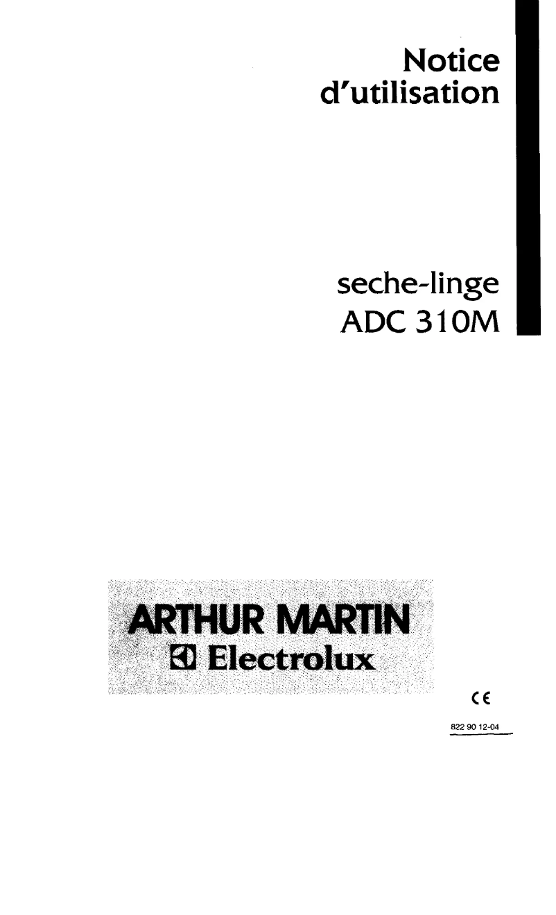 Imagen de la primera página del manual del dispositivo ADC 310 M1