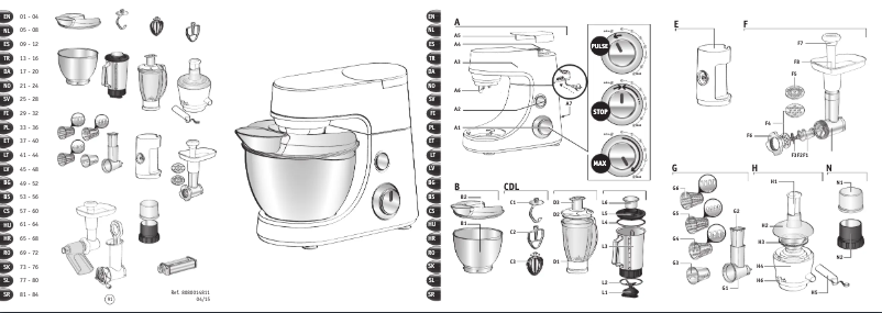 Página 1 del manual Manual de usuario Tefal QB602H
