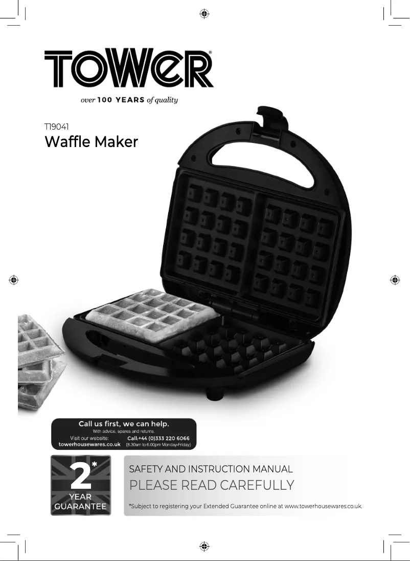 Página 1 del manual Manual de usuario Tower T19041