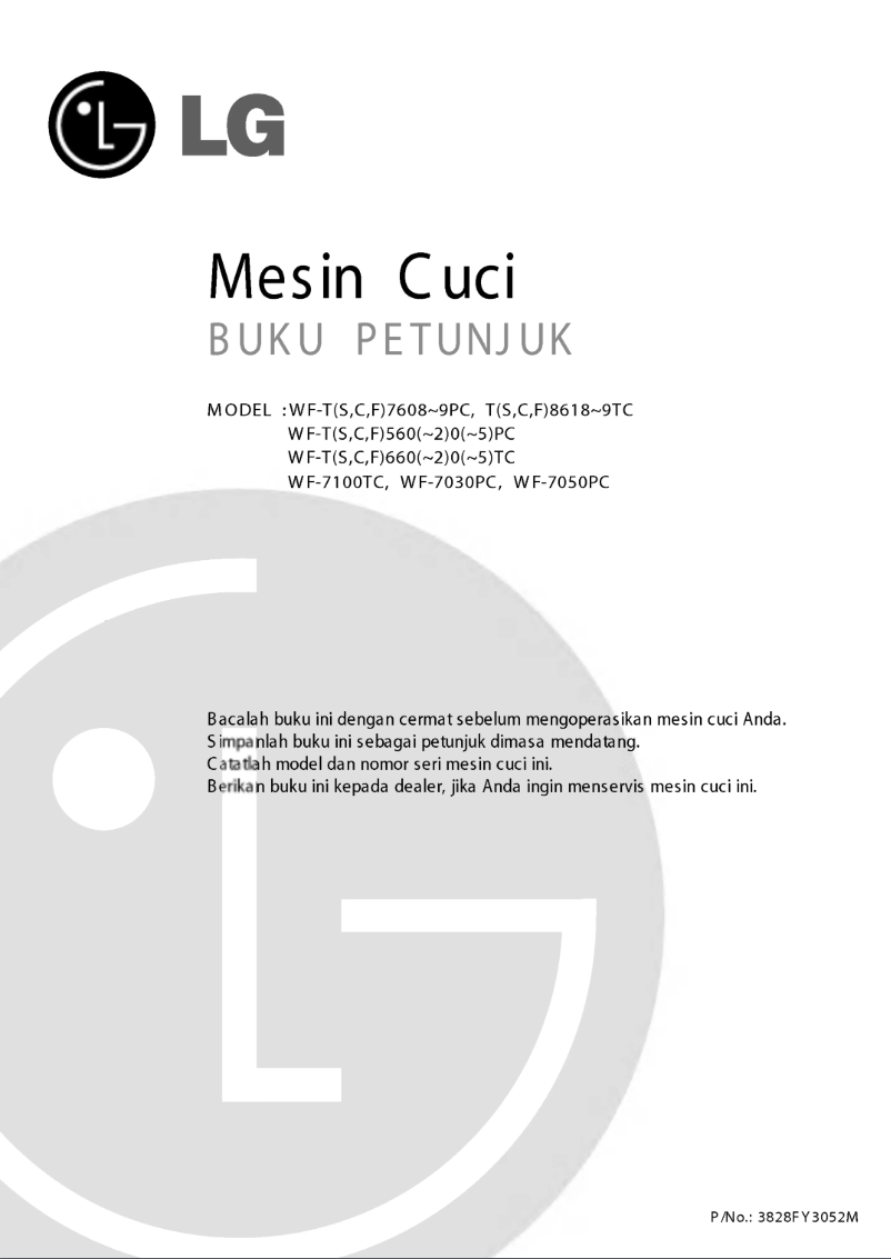 Imagen de la primera página del manual del dispositivo WF-F5618PCT