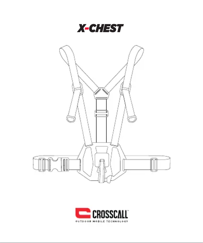 Página 1 del manual Manual de usuario Crosscall X-CHEST