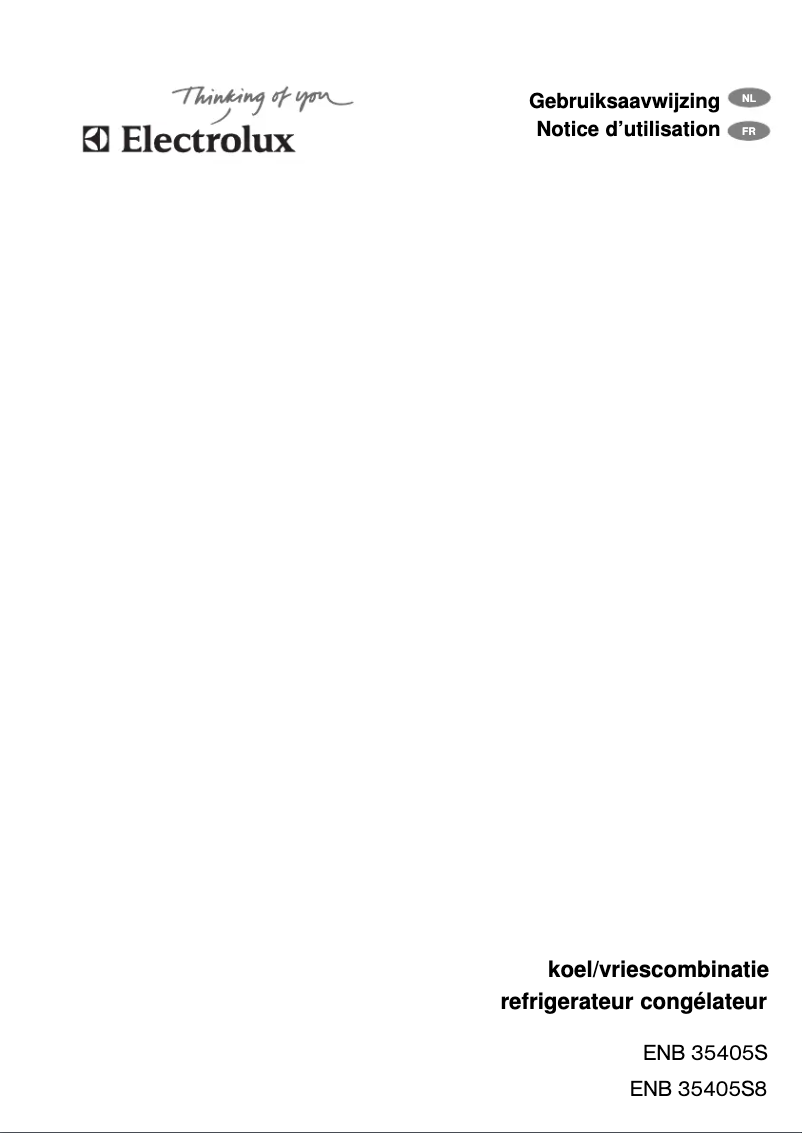 Imagen de la primera página del manual del dispositivo ENB 35405 W8