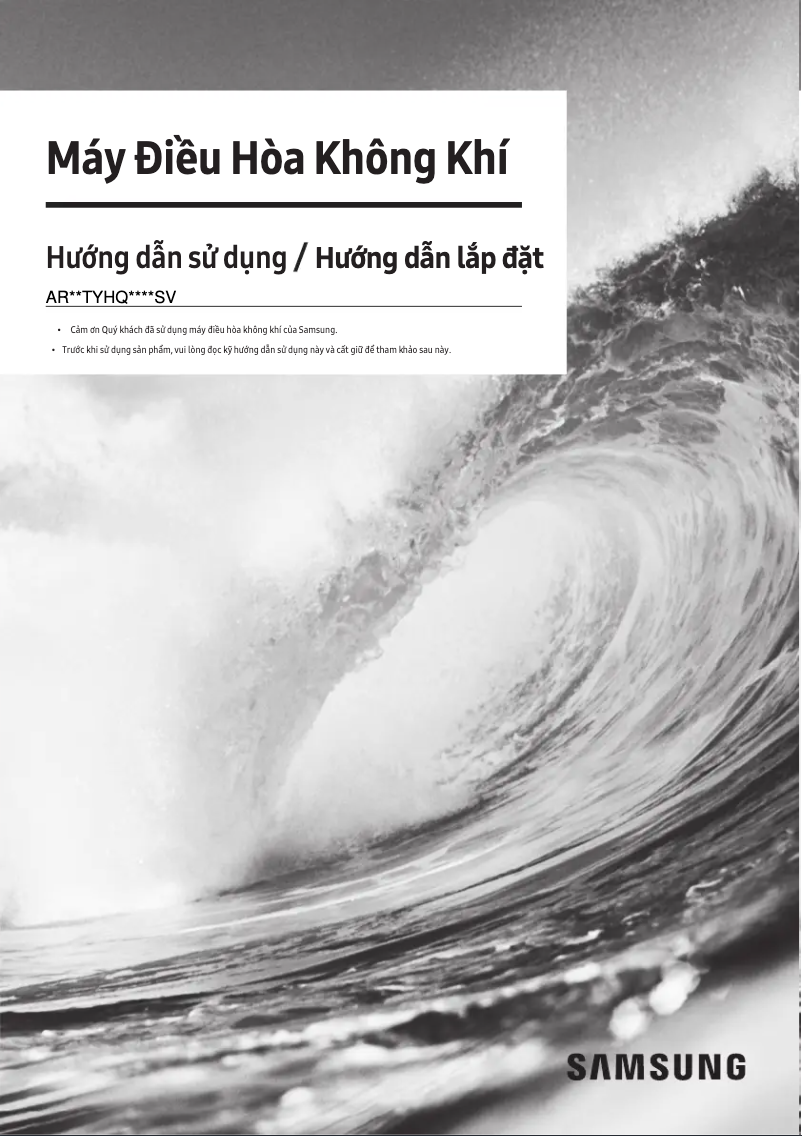 Página 1 del manual Manual de usuario Samsung AR18TYHQASIXSV