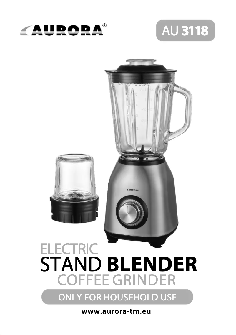 Imagen de la primera página del manual del dispositivo AU 3118