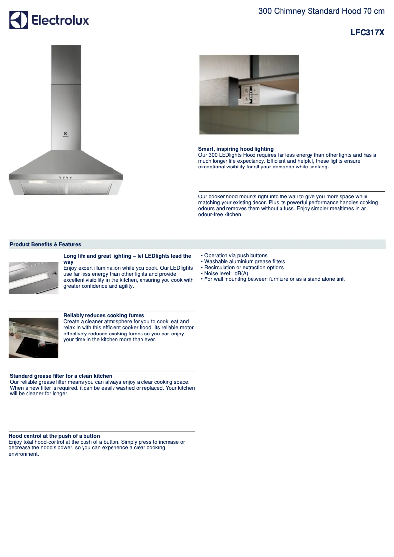 Imagen de la primera página del manual del dispositivo LFC317X