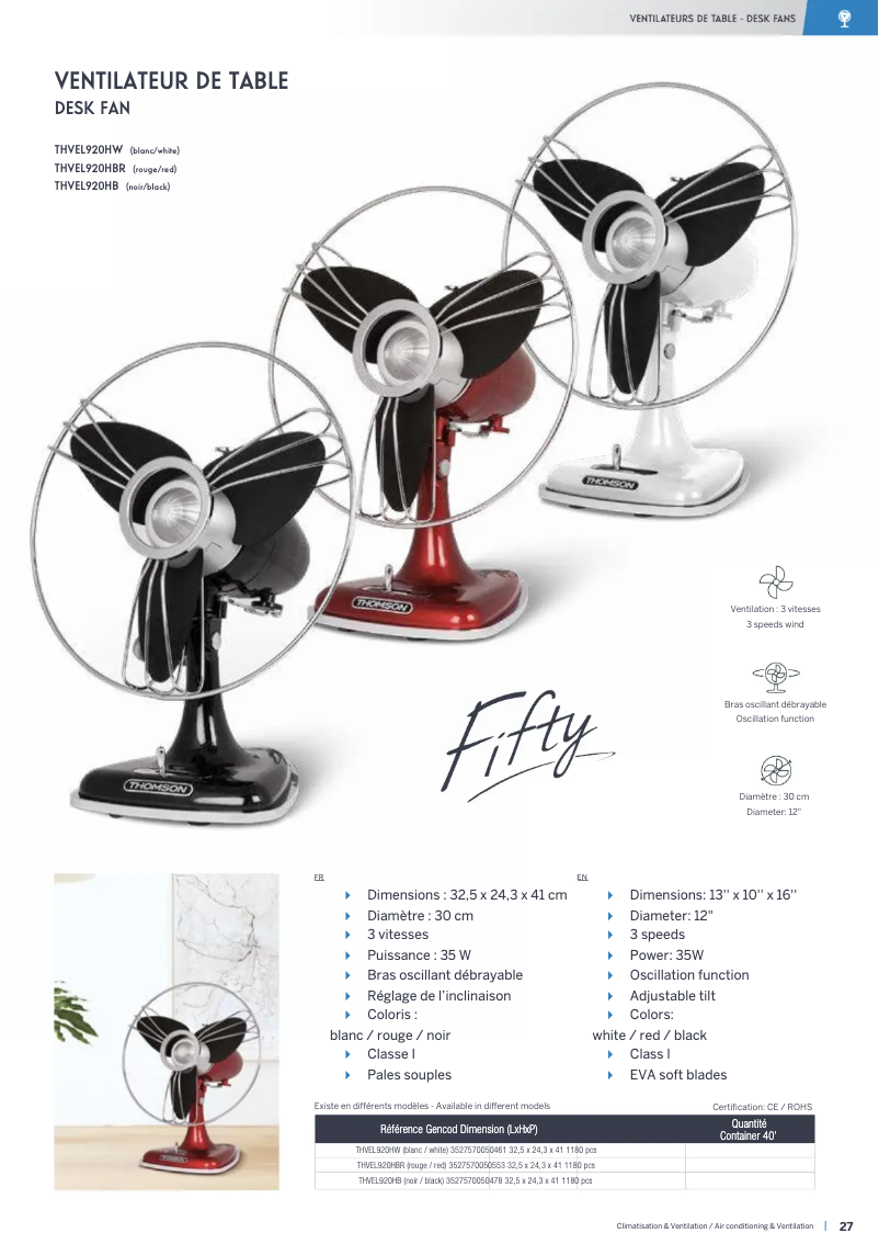 Página 1 del manual Manual de usuario Thomson THVEL920HBR