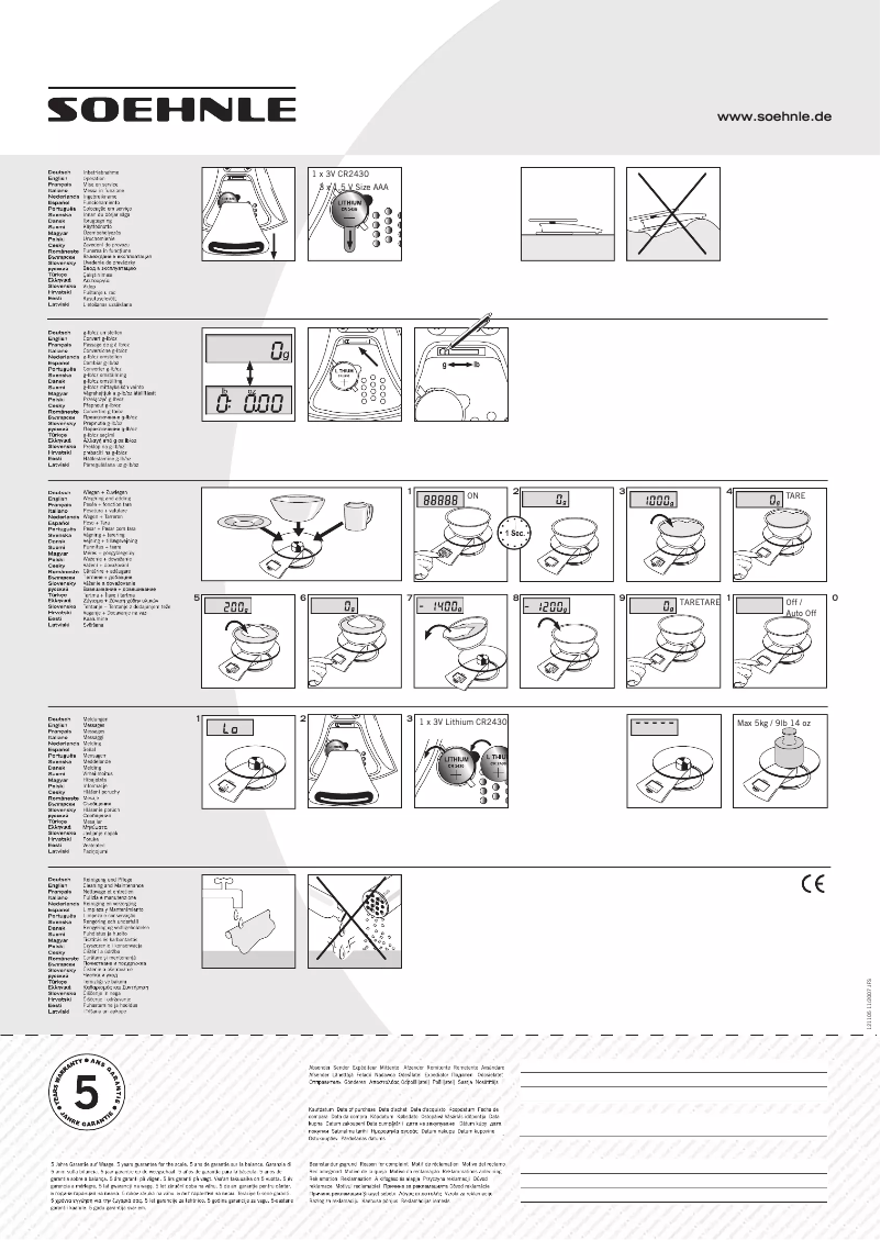 Imagen de la primera página del manual del dispositivo Cyber 66503