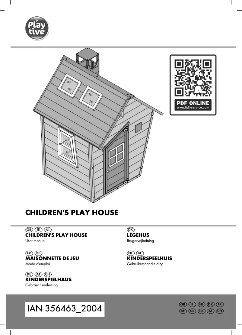 Imagen de la primera página del manual del dispositivo IAN 356463