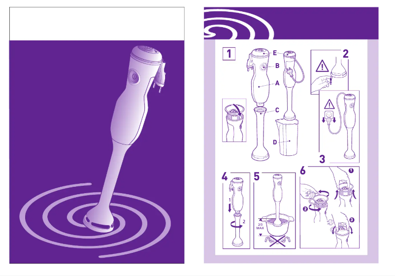 Imagen de la primera página del manual del dispositivo Ultra Compact HB4071
