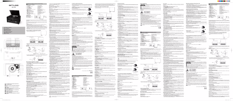 Imagen de la primera página del manual del dispositivo MT-115 W