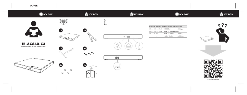 Imagen de la primera página del manual del dispositivo IB-AC640-C3