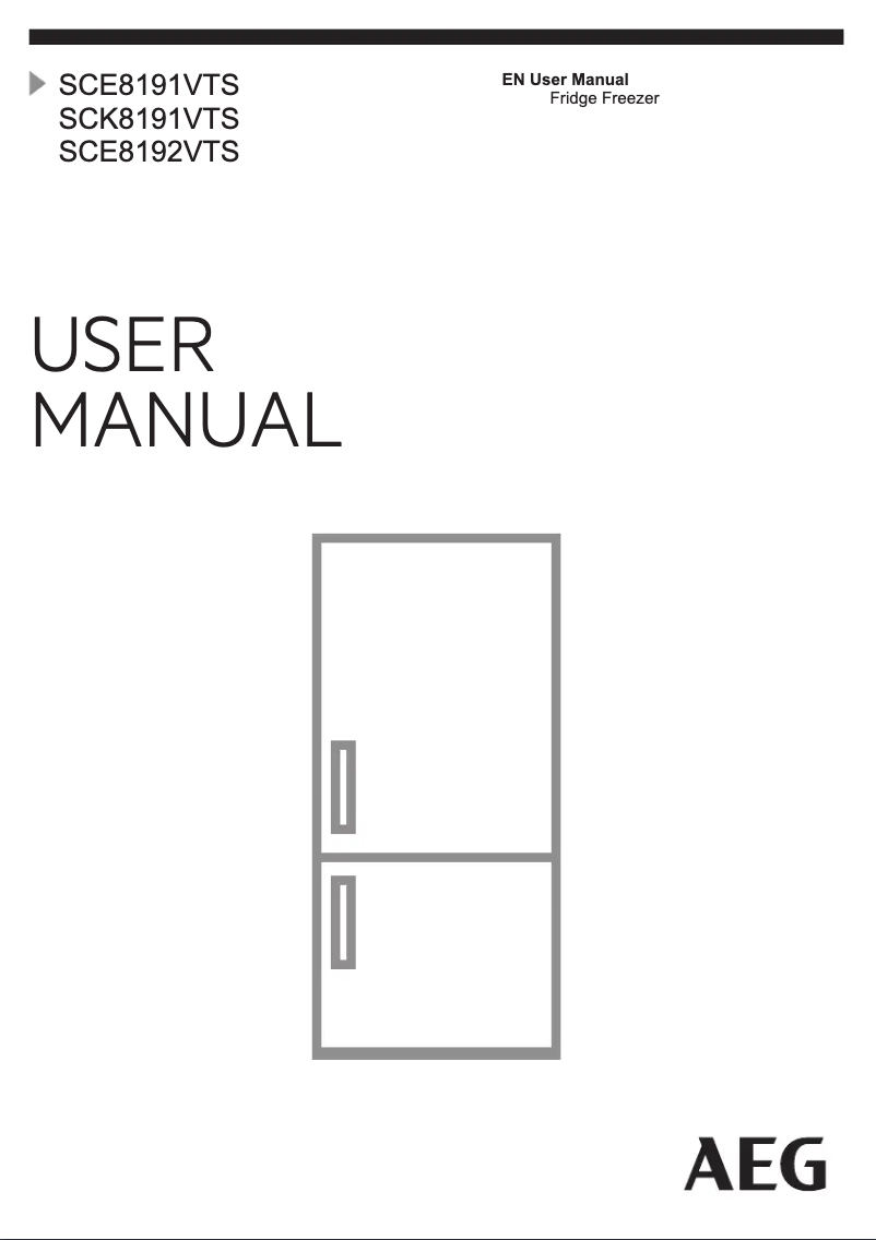 Imagen de la primera página del manual del dispositivo SCE8192VTS