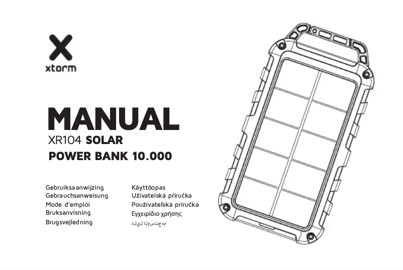 Página nº 1 - Manual de usuario Xtorm XR104