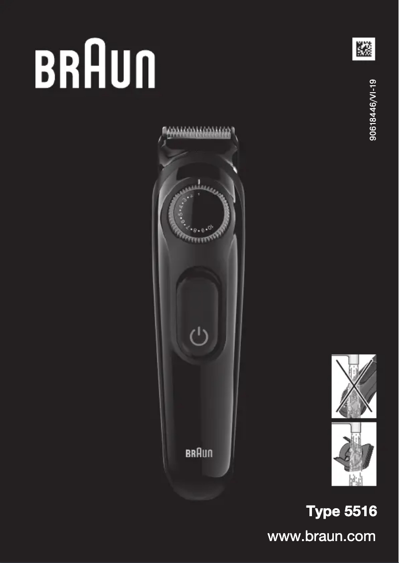 Página nº 1 - Manual de usuario Braun BT3222