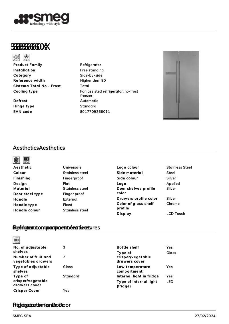 Imagen de la primera página del manual del dispositivo SBS660X
