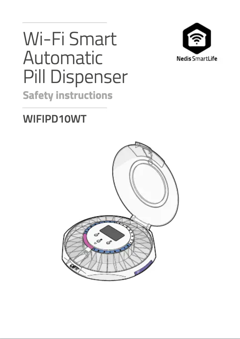 Imagen de la primera página del manual del dispositivo WIFIPD10WT