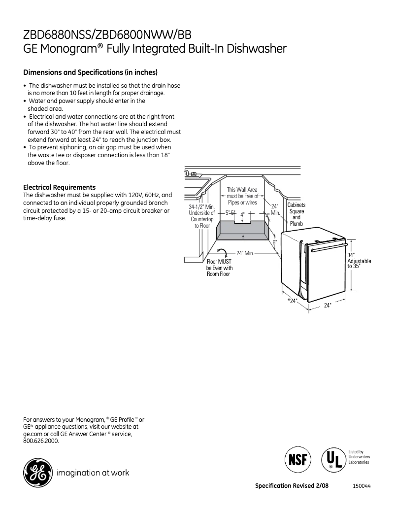 Imagen de la primera página del manual del dispositivo ZBD6880NSS