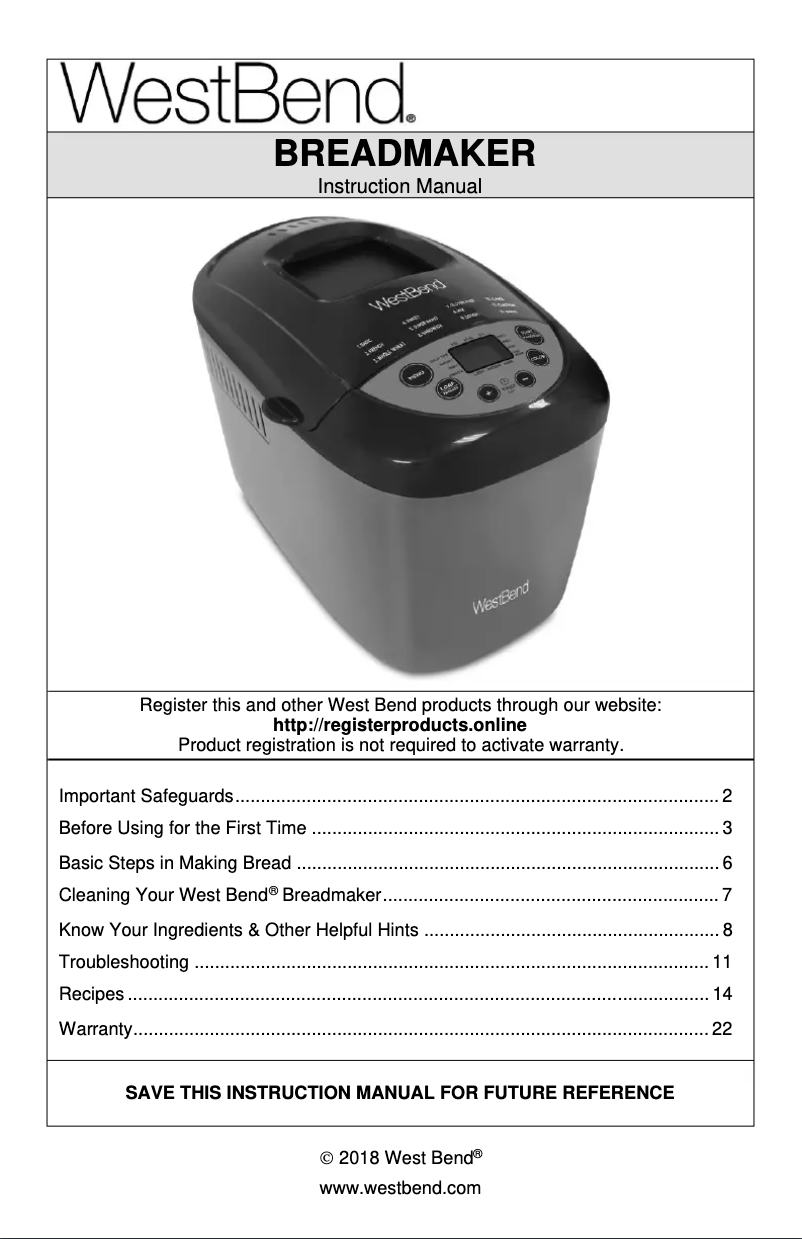 Imagen de la primera página del manual del dispositivo 47413