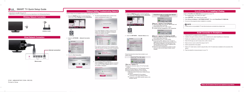 Imagen de la primera página del manual del dispositivo 42LA6610