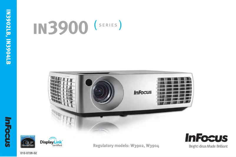 Imagen de la primera página del manual del dispositivo IN3902