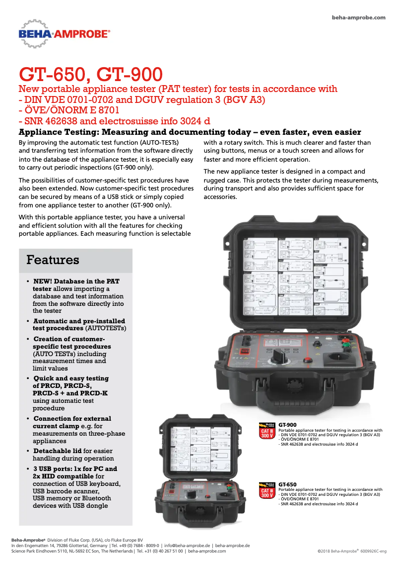 Imagen de la primera página del manual del dispositivo GT-650-CH