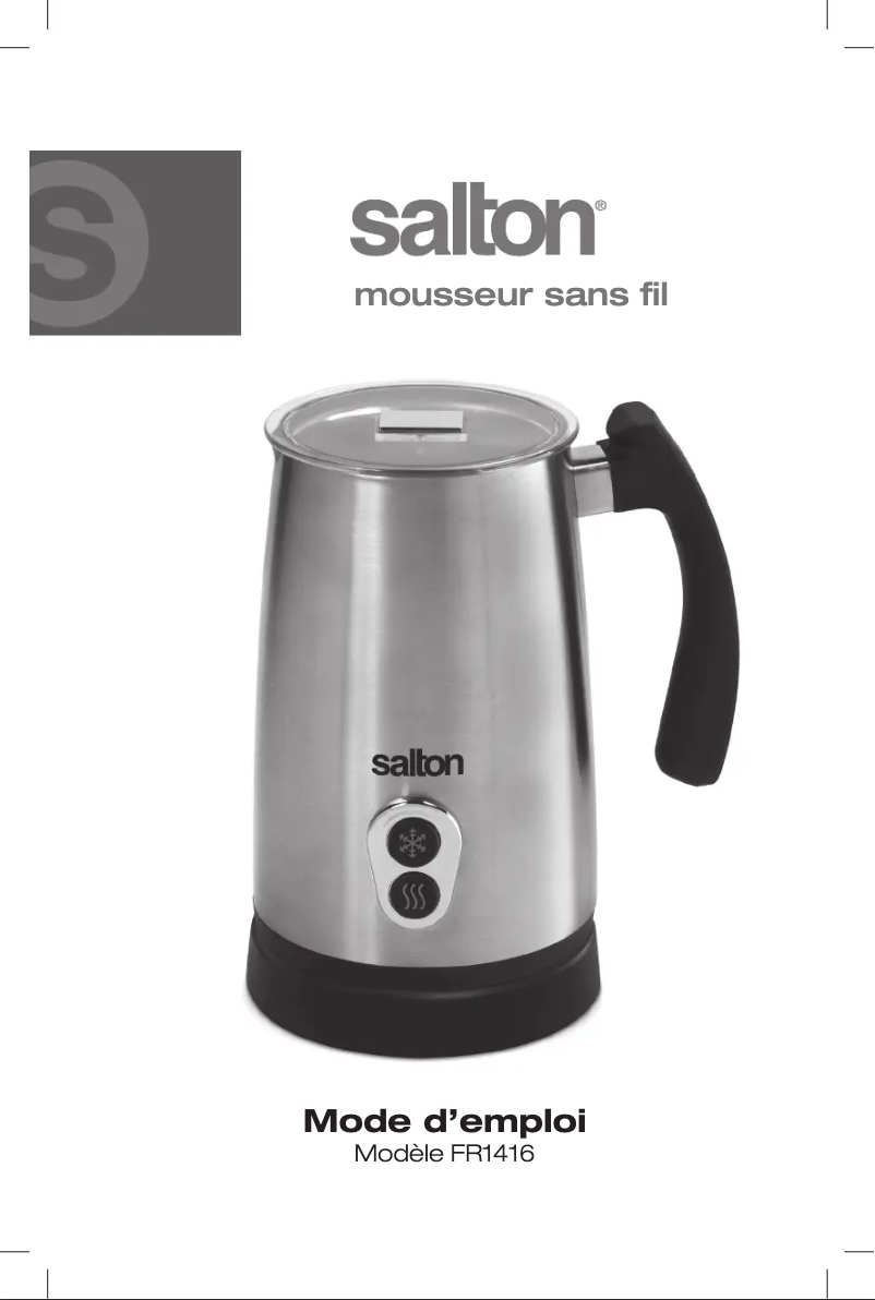 Imagen de la primera página del manual del dispositivo FR1416A