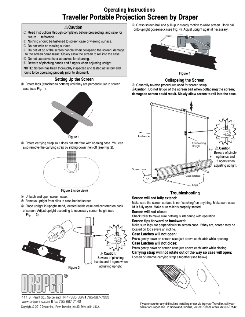 Imagen de la primera página del manual del dispositivo Traveller