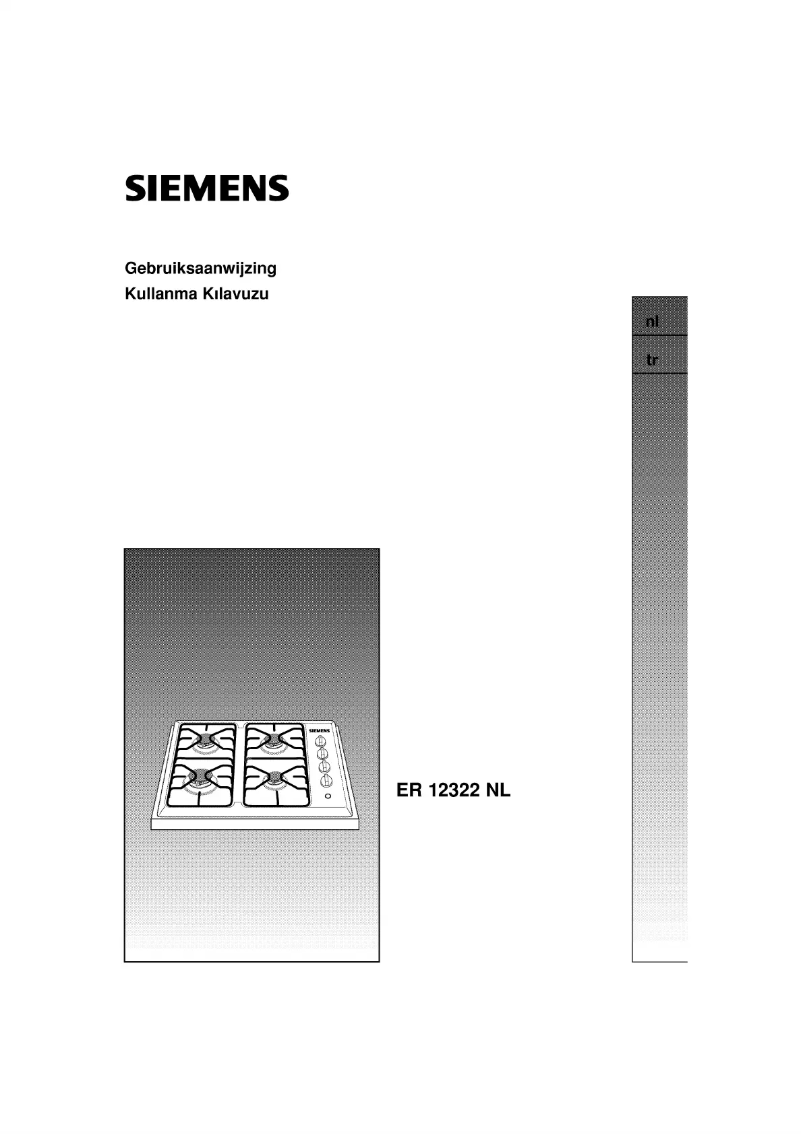 Página nº 1 - Manual de usuario Siemens ER 12322