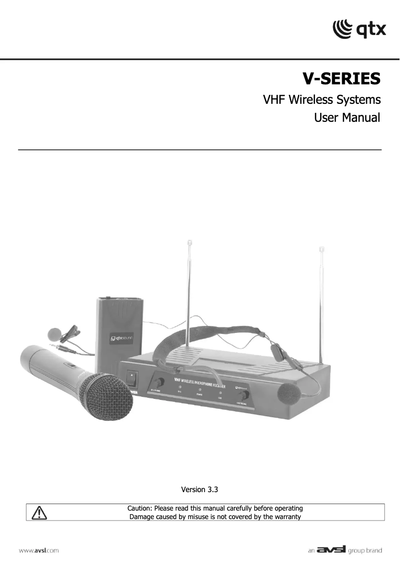 Imagen de la primera página del manual del dispositivo VL1