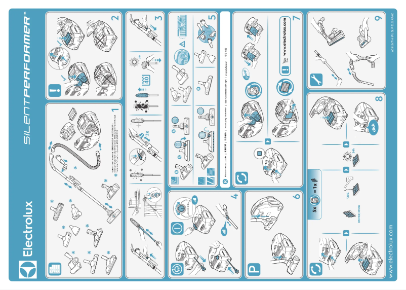 Imagen de la primera página del manual del dispositivo SilentPerformer ESP7GREENT