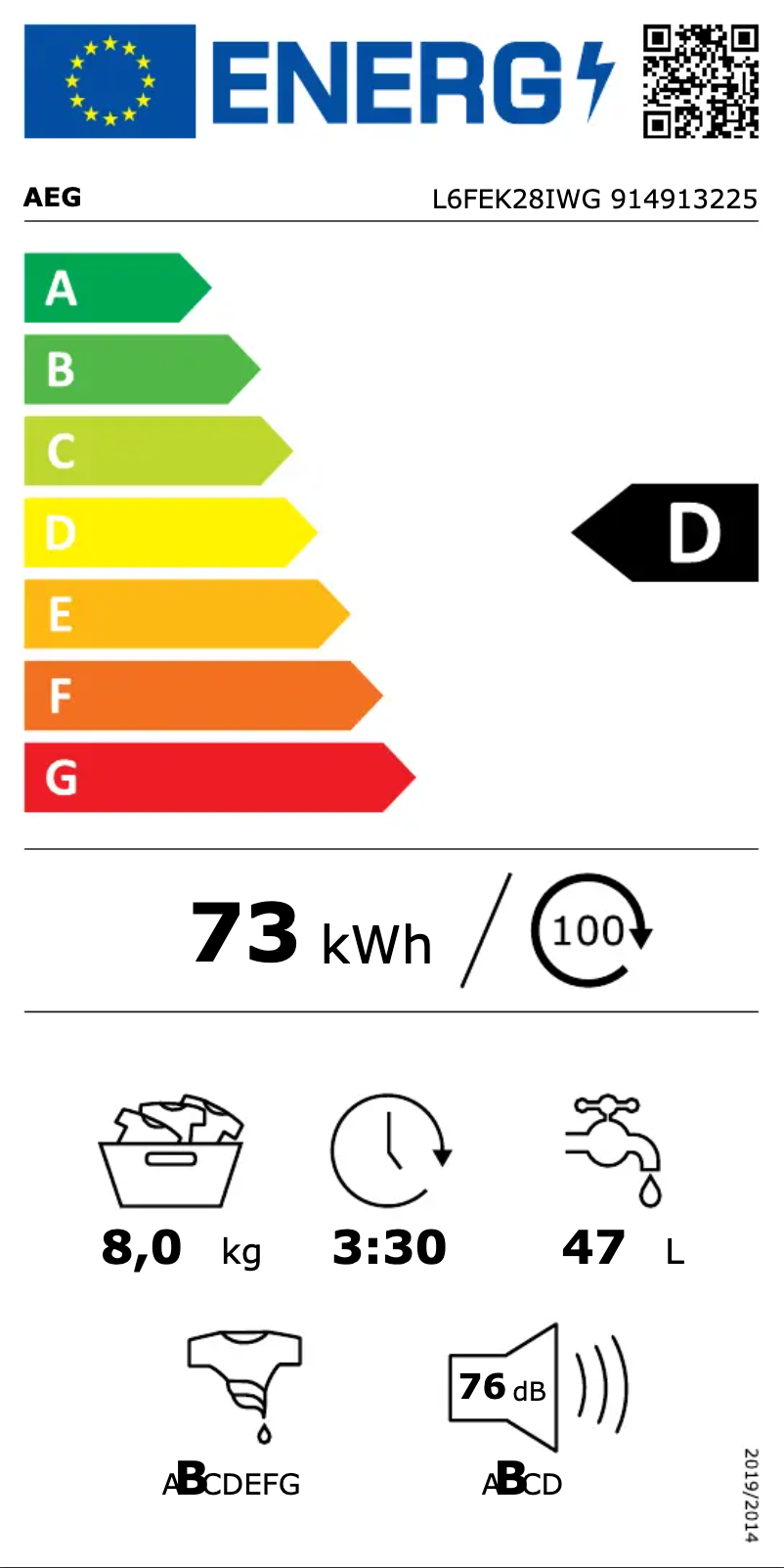 Imagen de la primera página del manual del dispositivo L6FEK28IWG