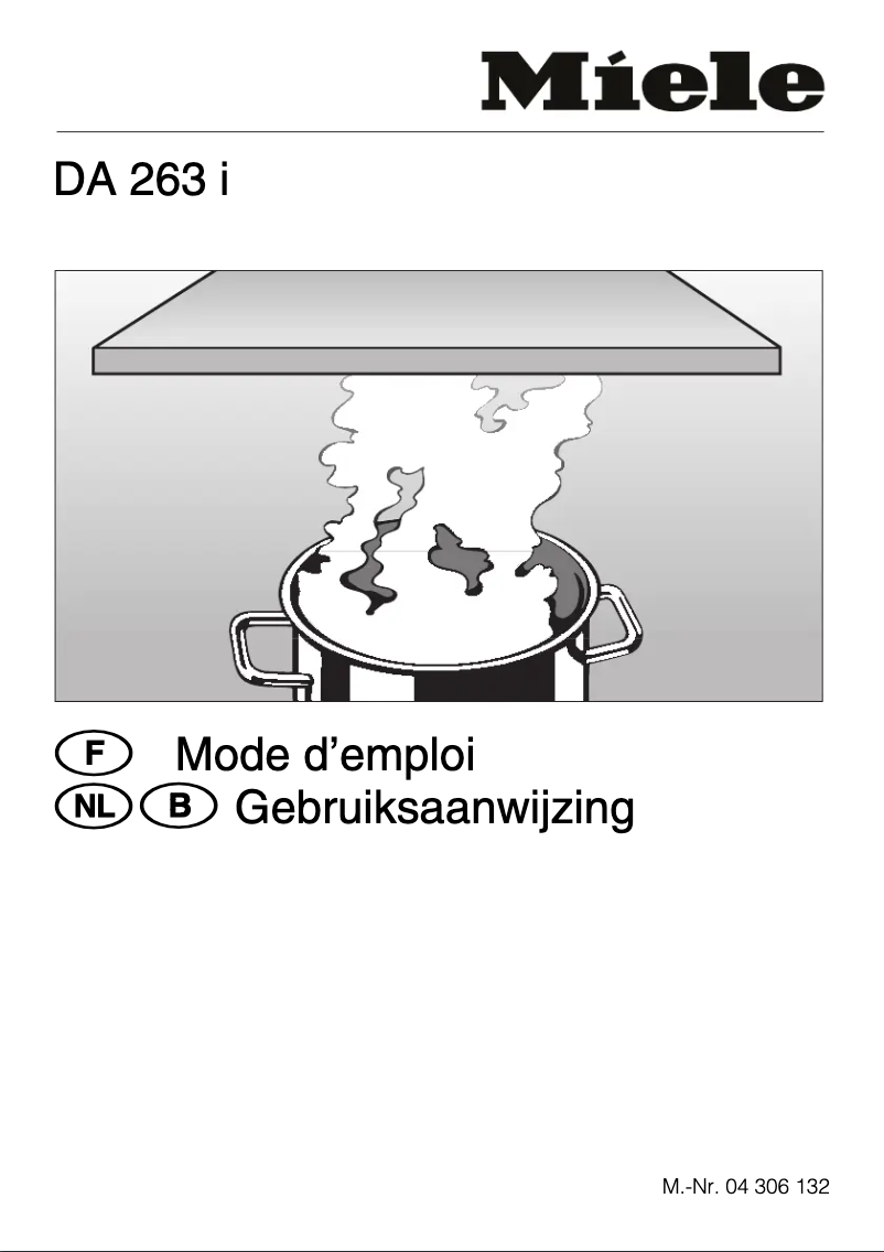 Imagen de la primera página del manual del dispositivo DA 263 i