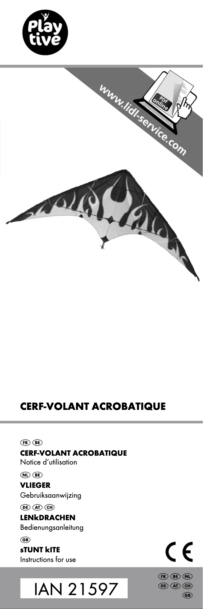 Imagen de la primera página del manual del dispositivo IAN 21597