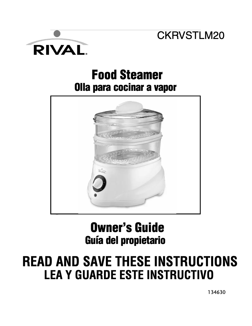 Imagen de la primera página del manual del dispositivo CKRVSTLM20