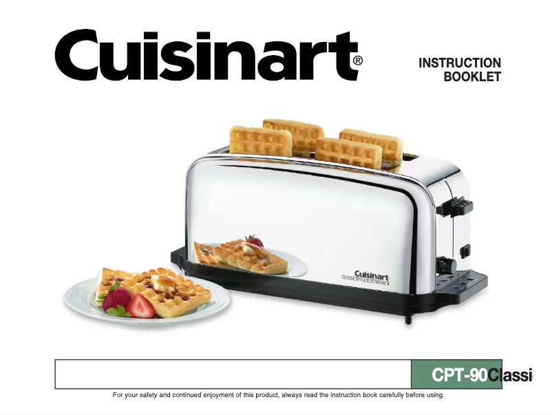 Imagen de la primera página del manual del dispositivo Classic CPT-90